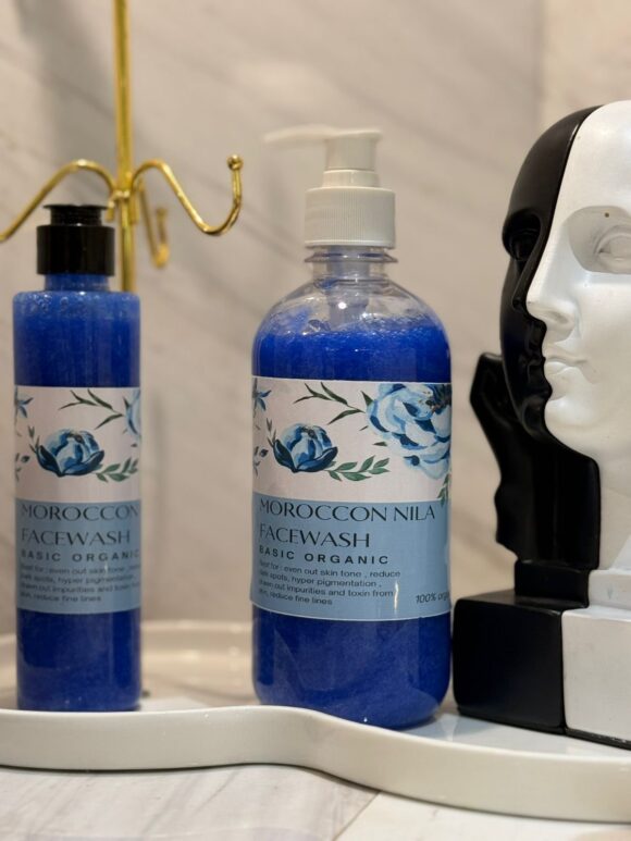 Morrocan Blue Face wash
